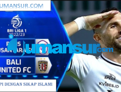 Sikap Islami Di Pertandingan RANS Nusantara Vs Bali United Dalam Hasil Liga 1 Yaitu Imbang 4-4