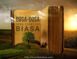 Inilah Dosa-Dosa yang Biasa Dianggap Kebaikan